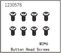 Absima - Kopfschraube M3*6 (8 St.) (1230576)