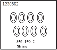 Absima - Shimscheiben 8*5.1*0.2 (1230562)