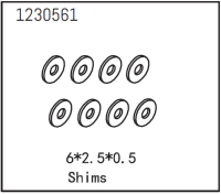 Absima - Shimscheiben 6*2.5*0.5 (1230561)