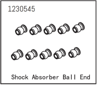 Absima - Stoßdämpfer-Kugelköpfe (10 St.) (1230545)