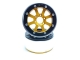 MT - Beadlock Wheels HAMMER gold/schwarz 1.9 (2 St.) ohne Radnabe (MT5040GOB)