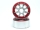 MT - Beadlock Wheels HAMMER silber/rot 1.9 (2 St.) ohne Radnabe (MT5040SR)