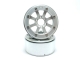 MT - Beadlock Wheels HAMMER silber/silber 1.9 (2 St.) ohne Radnabe (MT5040SS)