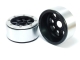 MT - Beadlock Wheels HAMMER schwarz/silber 1.9 (2 St.) ohne Radnabe (MT5040BS)
