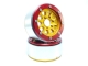 MT - Beadlock Wheels GEAR gold/rot 1.9 (2 St.) ohne Radnabe (MT5030GOR)