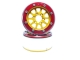 MT - Beadlock Wheels GEAR gold/rot 1.9 (2 St.) ohne Radnabe (MT5030GOR)