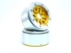 MT - Beadlock Wheels GEAR gold/silber 1.9 (2 St.) ohne Radnabe (MT5030GOS)