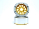 MT - Beadlock Wheels GEAR gold/silber 1.9 (2 St.) ohne Radnabe (MT5030GOS)