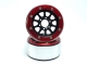 MT - Beadlock Wheels GEAR schwarz/rot 1.9 (2 St.) ohne Radnabe (MT5030BR)