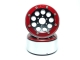 MT - Beadlock Wheels GUN schwarz/rot 1.9 (2 St.) ohne Radnabe (MT5020BR)