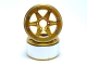 MT - Beadlock Wheels SIXSTAR gold/gold 1.9 (2 St.) ohne Radnabe (MT5010GOGO)