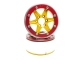MT - Beadlock Wheels SIXSTAR gold/rot 1.9 (2 St.) ohne Radnabe (MT5010GOR)