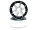 MT - Beadlock Wheels SIXSTAR silber/schwarz 1.9 (2 St.) ohne Radnabe (MT5010SB)