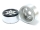 MT - Beadlock Wheels SIXSTAR silber/schwarz 1.9 (2 St.) ohne Radnabe (MT5010SB)