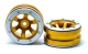 MT - Beadlock Wheels PT- Claw Gold/Silber 1.9 (2 St.) (MT0060GOS)
