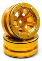 MT - Beadlock Wheels PT- Claw Gold/Gold 1.9 (2 St.) (MT0060GOGO)