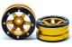 MT - Beadlock Wheels PT- Wave Gold/Schwarz 1.9 (2 St.) (MT0070GOB)