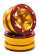 MT - Beadlock Wheels PT- Wave Gold/Rot 1.9 (2 St.) (MT0070GOR)