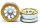 MT - Beadlock Wheels PT- Ecohole Silber/Gold 1.9 (2 St.) (MT0050SGO)