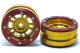 MT - Beadlock Wheels PT- Distractor Gold/Rot 1.9 (2 St.) (MT0040GOR)