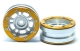 MT - Beadlock Wheels PT- Distractor Silber/Gold 1.9 (2 St.) (MT0040SGO)