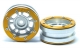 MT - Beadlock Wheels PT- Distractor Silber/Gold 1.9 (2...