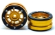 MT - Beadlock Wheels PT- Distractor Gold/Schwarz 1.9 (2...