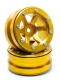 MT - Beadlock Wheels PT- Slingshot Gold/Gold 1.9 (2 St.) (MT0030GOGO)