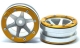 MT - Beadlock Wheels PT- Slingshot Silber/Gold 1.9 (2 St.) (MT0030SGO)