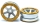 MT - Beadlock Wheels PT- Slingshot Silber/Gold 1.9 (2 St.) (MT0030SGO)