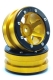 MT - Beadlock Wheels PT- Slingshot Gold/Schwarz 1.9 (2...