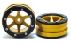 MT - Beadlock Wheels PT- Slingshot Gold/Schwarz 1.9 (2...