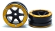 MT - Beadlock Wheels PT-Slingshot Schwarz/Gold 1.9 (2...