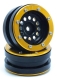 MT - Beadlock Wheels PT-Bullet Schwarz/Gold 1.9 (2 St.) (MT0020BGO)