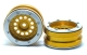 MT - Beadlock Wheels PT-Bullet Gold/Silber 1.9 (2 St.) (MT0020GOS)