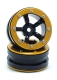 MT - Beadlock Wheels PT-Safari Schwarz/Gold 1.9 (2 St.) (MT0010BGO)