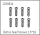 Absima - Kopfschraube M2.5*14 (8 St.) (1230614)