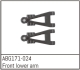 Absima - Front Lower Arms (2PCS) (ABG171-024)