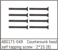 Absima - Countersunk Screw M2*15 (8PCS) (ABG171-049)