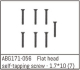 Absima - Countersunk Screw M1.7*10 (7PCS) (ABG171-056)