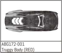 Absima - Truggy Body (GREEN) (ABG172-001)