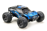 Absima - Green Power Electric Model Car High Speed Monster Truck RACING black/blue 4WD RTR - 1:14