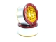 MT - Beadlock Wheels GUN gold/rot 1.9 (2 St.) ohne Radnabe (MT5020GOR)
