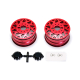 CEN-Racing - American Force H01 CONTRA Wheel (Red, w/ blk...