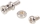 Robbe - Rod connector Micro for 1.2mm rods with 1.9mm bolts 4x5mm M2 (4 pieces)