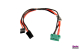 Hacker - Adapter cable MPX female to 2x JR female - 15cm