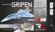 RC factory - Saab Jas 39 Gripen - 540mm