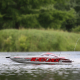 Proboat - Blackjack 42 Zoll Brushless 8S Catamaran weiß/rot RTR