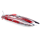 Proboat - Blackjack 42 Zoll Brushless 8S Catamaran weiß/rot RTR