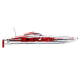 Proboat - Blackjack 42 Zoll Brushless 8S Catamaran weiß/rot RTR